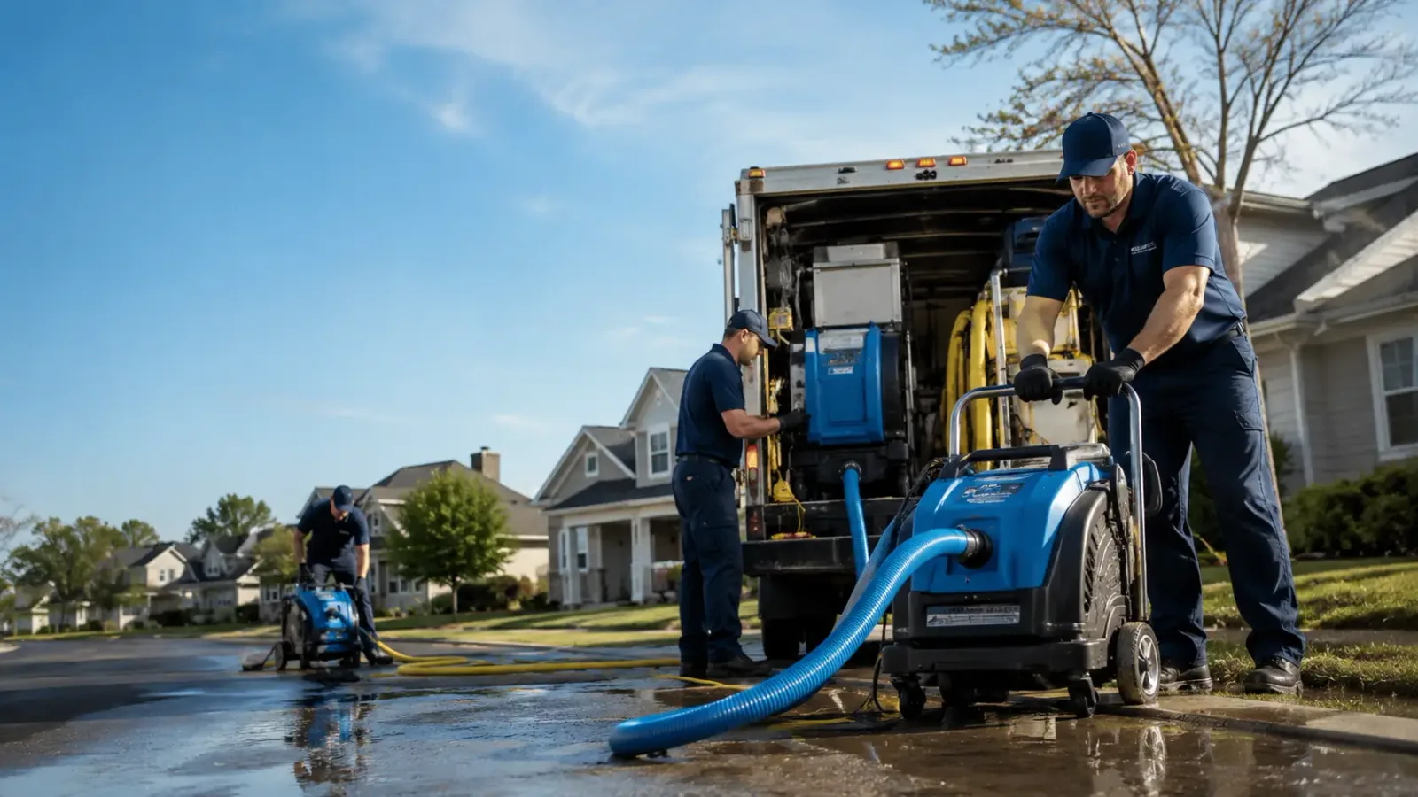 Flood Damage Cleanup in Campbellton, TX